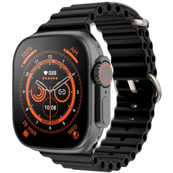 Smartwatch Ultra 8 T800 Gama Alta 2023 Reloj Inteligente + Un Par De Manilla Extra De Obsequio 